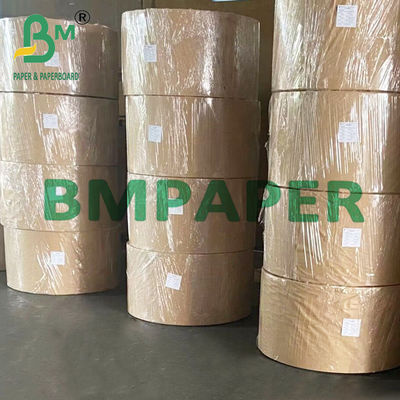60GSM 120GSM Food Grade Virgin Pulp White Kraft Straw Paper Untuk Sedotan Sekali Pakai