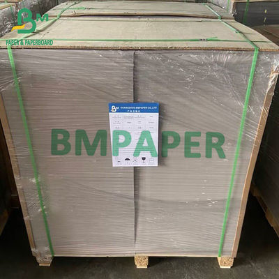 Papan Karton Kertas Dupleks OEM Satu Sisi Abu-abu Satu Sisi Dilapisi Lembaran Putih 200 - 450gsm