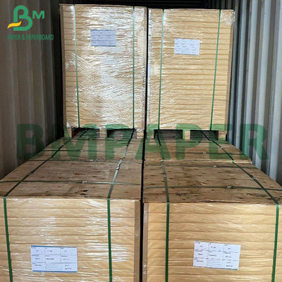 1mm Permukaan Halus Karton Kraft Tidak Dikelantang Papan Kotak Kemasan Kraft Coklat
