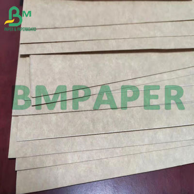 Kertas Kraft Kemasan Ramah Lingkungan 80lb Kertas Kerajinan Pembungkus Brwon Alami