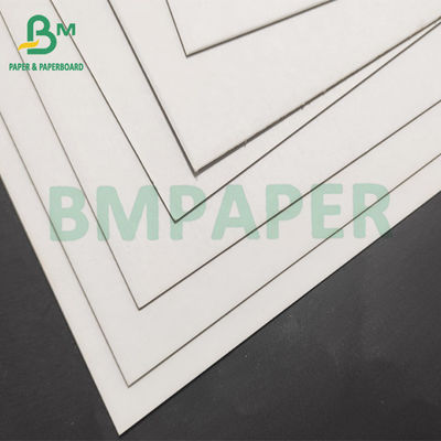 1mm 1.2mm Karton Gris Sisi Putih Atas Dilapisi Ganda Untuk Karton