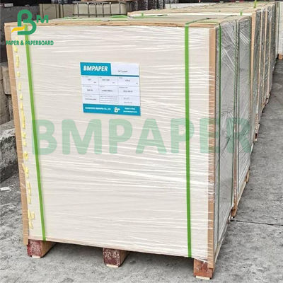 1mm 1.2mm Karton Gris Sisi Putih Atas Dilapisi Ganda Untuk Karton