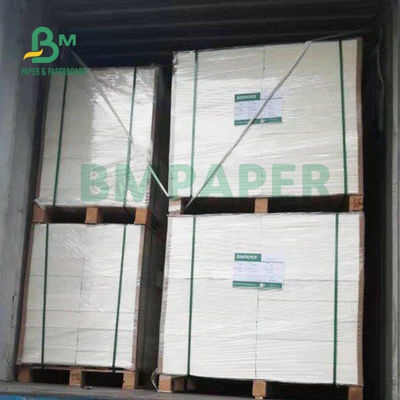 Kertas Coaster Tanpa Lapisan 0.7mm 1mm Untuk Minuman 455mm x 570mm Putih Gading