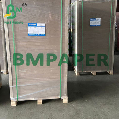 300gsm 400gsm 64x90cm Kertas Papan Dupleks Satu Sisi Dilapisi Abu-abu Kembali Untuk Pengepakan