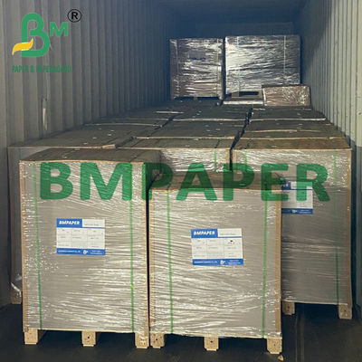 300gsm 400gsm 64x90cm Kertas Papan Dupleks Satu Sisi Dilapisi Abu-abu Kembali Untuk Pengepakan