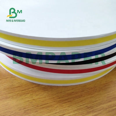 60gsm 120gsm Kertas Kraft MG Warna Bule Kuning Daur Ulang Untuk Pembuatan Jerami