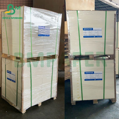 Papan Coaster Penyerap Papan Pulpboard Tidak Dilapisi Dua Sisi yang Diputihkan