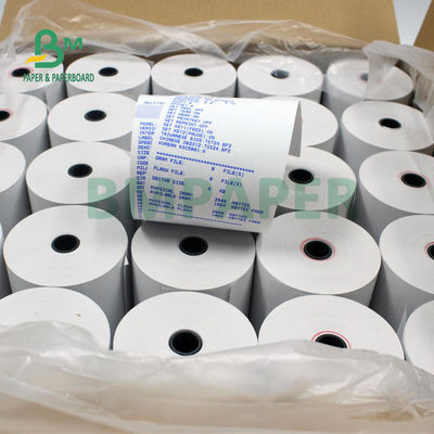 Gulungan Kertas Printer Thermal 55gsm 60gsm Untuk Mesin Mesin Kasir 57 x 40mm