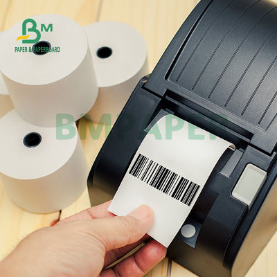 Gulungan Kertas Printer Thermal 55gsm 60gsm Untuk Mesin Mesin Kasir 57 x 40mm