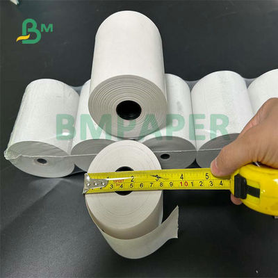 50Gr 55Gr 80 x 80mm 57 x 50mm Kertas Resi Termal Untuk Pencetakan Kertas Daftar ATM