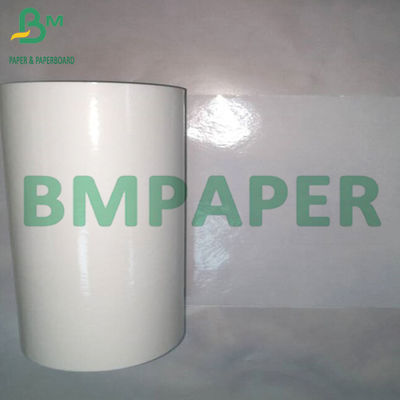 60g Kertas Pelepasan Kertas Glassine Kertas Lapis Silikon Biru Putih Kertas Jumbo Roll