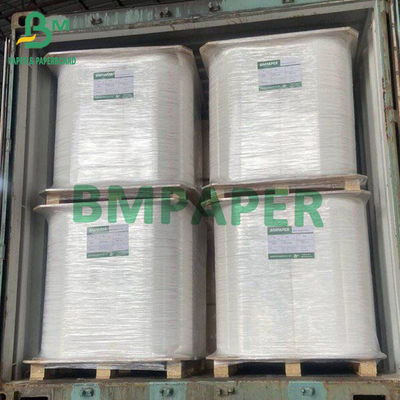 Kertas Glassine Untuk Membuat Kertas Stiker Liner Tahan Suhu Tinggi Putih Kuning Biru 58g-120g