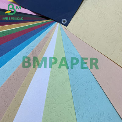 Kertas bertekstur 110gsm 150gsm 230gsm Printable Warna Cover Kertas purwargin pulp Sheets