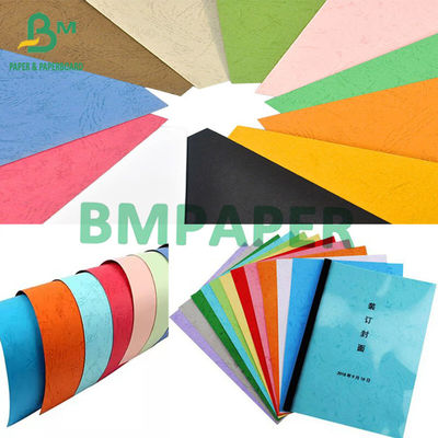 Kertas bertekstur 110gsm 150gsm 230gsm Printable Warna Cover Kertas purwargin pulp Sheets