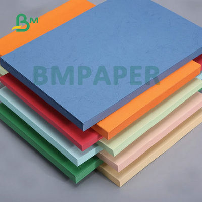 A3 A4 180gr 200gr Offset Printing Embossed Leather Grain Cover Cardboard Untuk Mengikat Cover