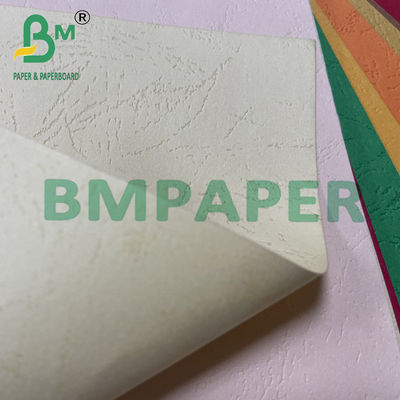 160g 180g tebal warna Bristol embossed kulit biji tutup kertas karton