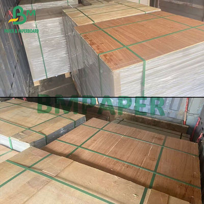 1mm 1.5mm 2.0mm Claycoated Board Dua sisi White Cardboard Grey Tengah 31 ′′ X 43 ′′ 787 mm X 1092 mm