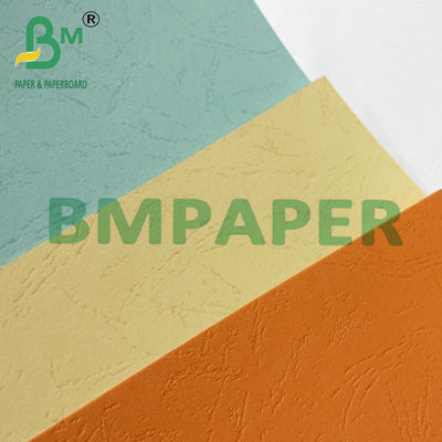 180gm 200gm 230gm Kulit Binding Grain Cover Kertas Ukuran A4 Untuk Notebook