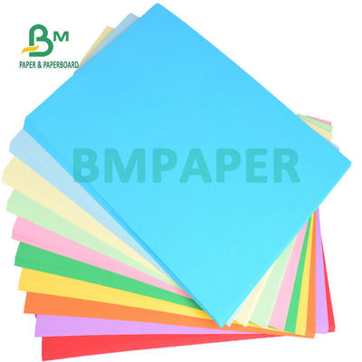 Berwarna-warni Tidak dilapisi 150g 180g Bristol Craft Paper Board Untuk Sampul Buku