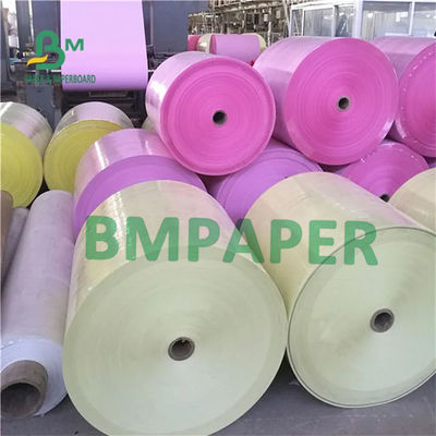 50 - 60g NCR Roll Carbonless Copy Paper CF CFB CB Paper 240mm 610mm 860mm lebar
