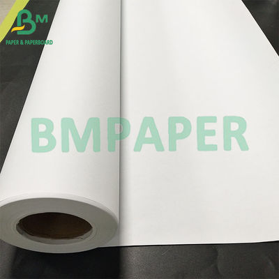 White Log Pulp Drawing Paper CAD Bond Paper Untuk Desain Gambar 20lb.