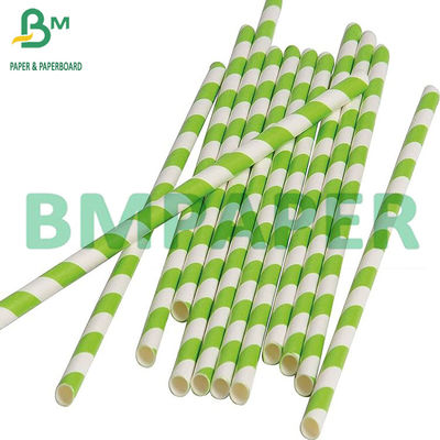 24g 28g Biodegradable Warna Kertas Minum Jerami Kemasan Kraft Paper Roll