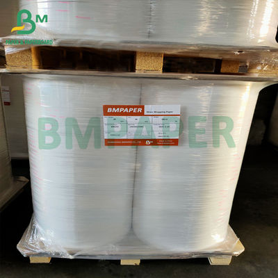 24gsm 28gsm Putih Minum Straw Wrapping Paper Untuk Straw Packaging