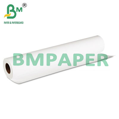 36 ′′ x 150 ′′ Plotter Paper 20LB Uncoated 96 Putih Cerah Untuk Insinyur