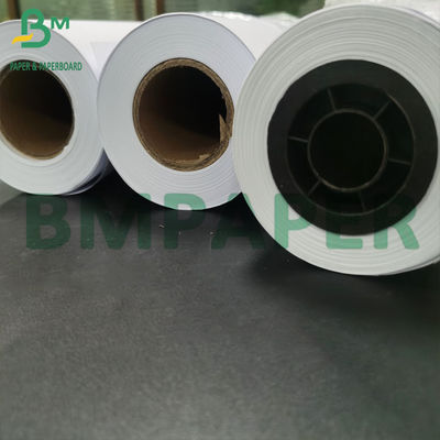 20lb Putih CAD Plotter Paper High Brightness Clean Bond Paper Untuk Teknik