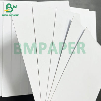 1mm 540gsm karton putih papan dupleks berlapis putih sisi ganda