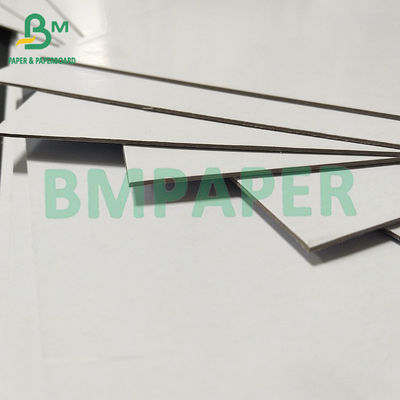 Tinggi Kekerasan Dan Kekuatan Double Sisi Putih Lapisan Duplex Papan 540gsm 1mm Untuk Kotak Kemasan Produk