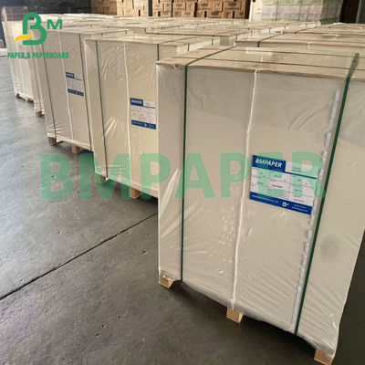 Putih tahan air dan baik cetak kertas sintetis untuk kemasan