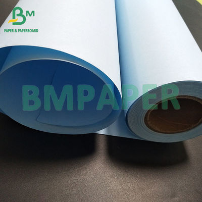 Kertas biru sisi ganda Teknik Bond Kertas 80g Untuk CAD Plotter