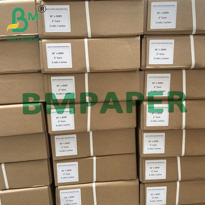 20&quot; /24&quot;/30&quot; X 50 Yards 80gsm Plotter Paper Engineering Double Side Biru