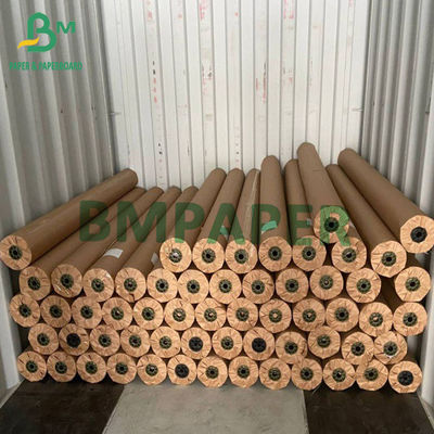 42gm 45gm Warna abu-abu Putih Plotter Paper Roll Untuk Pakaian 62&quot; 65&quot; 67&quot; 72&quot; 75&quot; Uncoated Paper Samll Reel