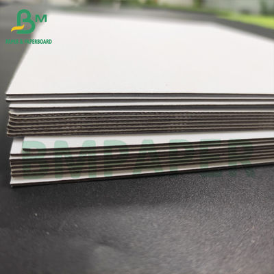 Double Side White Hard Stiffness Solid Cardboard 1mm 1.2mm 1.5mm Papan Pengikat Buku