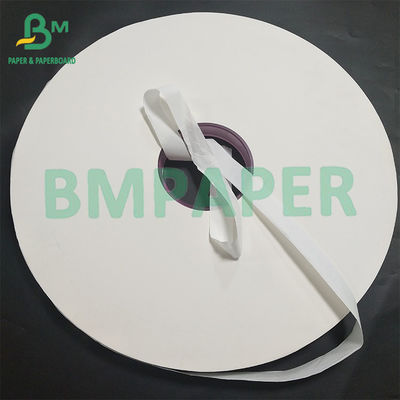 Biodegradable 28g Putih Food Safe Grade Straw Wrapping Paper Untuk Paket Straw