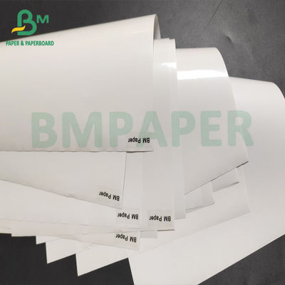65g 75g High Wet Strength White Paper Untuk Label Minuman Label Bir