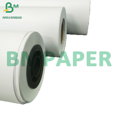 20lb Uncoated Putih CAD Plotter Kertas Teknik Roll Bond Kertas Untuk Pencetakan