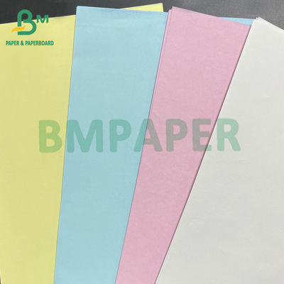 60gm NCR Putih Kuning Pink Biru Karbonless Copy Transfer Paper