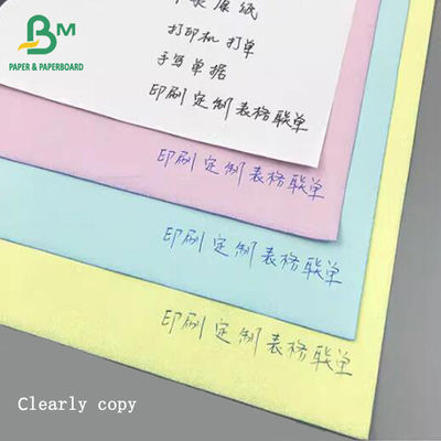 White Canary Pink Blank Carbonless Copy Paper CFB NCR Paper Untuk Printer Laser Inkjet