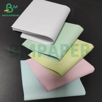 White Canary Pink Blank Carbonless Copy Paper CFB NCR Paper Untuk Printer Laser Inkjet