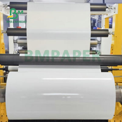 Glossy 80gsm 100gsm C1S Coated Chromo Paper untuk membuat stiker label