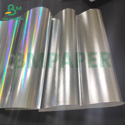 65gm Perak Dan Emas Metallized Wet Strength Paper Untuk Label Bir