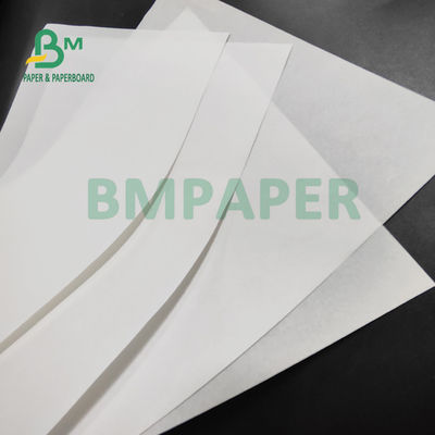 50gm Putih Bleached Greaseproof Paper Untuk KFC Membungkus Food Grade