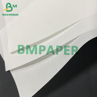 30g-80g Greaseproof White Paper Roll Kualitas Tinggi Bungkus Makanan Master Roll Ukuran Khusus