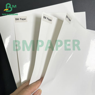 80gm waterproof satu sisi dilapisi wet strength beer label kertas