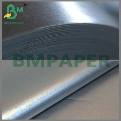 0.06mm 0.07mm Perak Vakum Metallized Paper Untuk Label Botol Bir