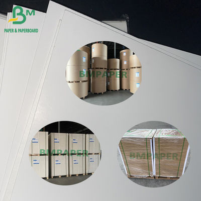 200g - 400g Food Grade FBB Board Karton Selulosa Putih Untuk Wadah Makanan Kertas C1S 25" x 37" 30" x 22,5"