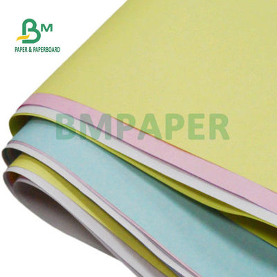 55gsm Multi Color Carbonless Copy Paper Untuk Courier Waybill Clear Image